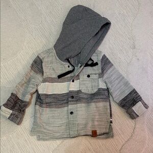 Little Bipsy Gray Kids Hoodie Shirt
